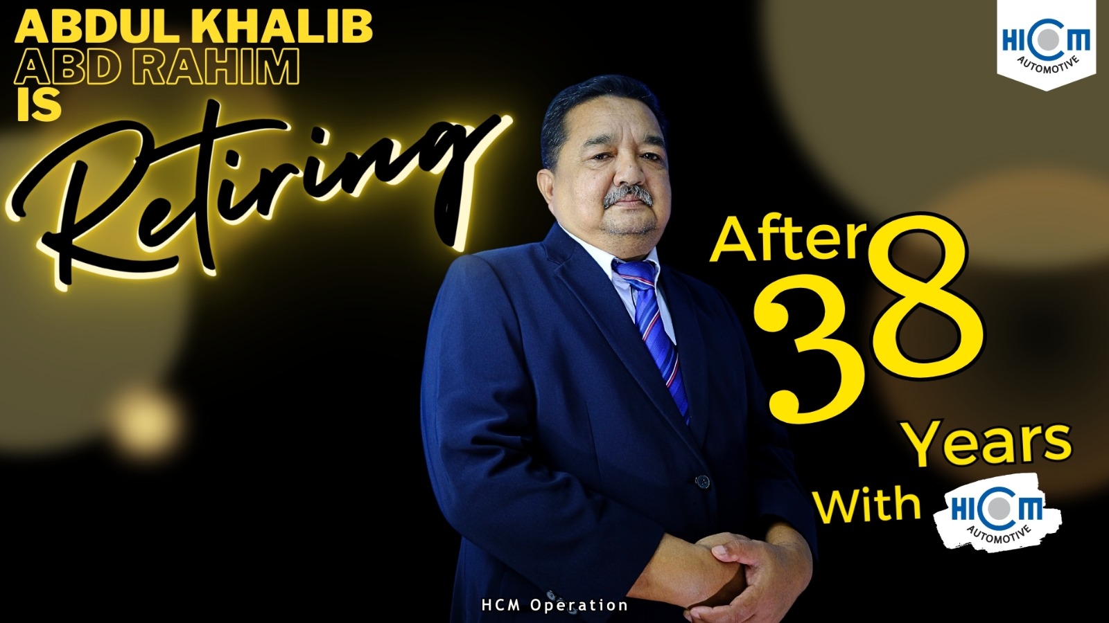 Majlis Persaraan En. Khalib Rahim – CVO