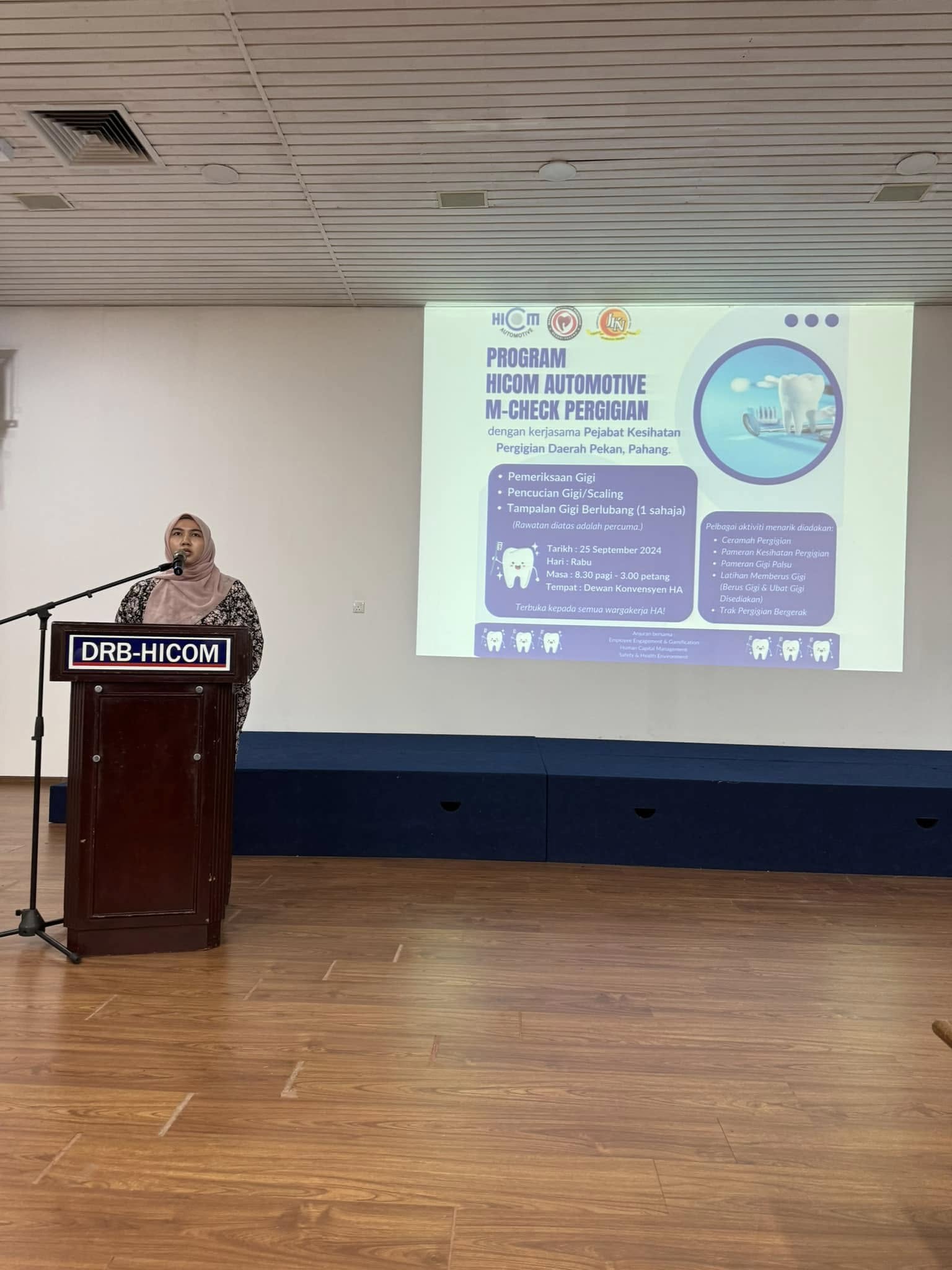 Program HICOM Automotive Mouth (M-Check) Pergigian